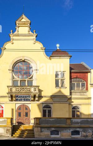 Dresde, Saxe, Allemagne: Konzert-ball-Säle, Ballhaus des éhemaligen Kurhauss in Klotzsche, ein Baudenkmal aus wilhelminischer Zeit, ursprünglic Banque D'Images