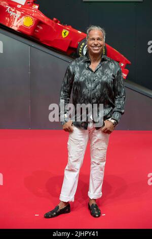 Cologne, Allemagne. 20th juillet 2022. Kai Ebel, présentateur, tapis rouge, spectacle de tapis rouge, arrivée, Présentation du Prix d'Etat de l'Etat de Rhénanie-du-Nord-Westphalie à Koeln sur 20 juillet 2022 © Credit: dpa/Alamy Live News Banque D'Images