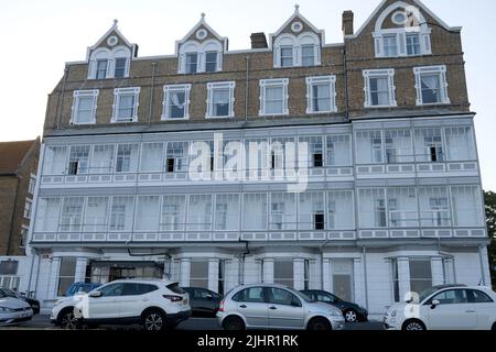 vue extérieure de l'hôtel comfort inn, ville de ramsgate, kent est, royaume-uni juillet 2022 Banque D'Images