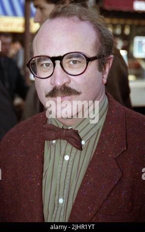 L'acteur et réalisateur américain Bob Hoskins pendant le tournage du film 'Who Framed Roger Rabbit?'. 1987 Banque D'Images