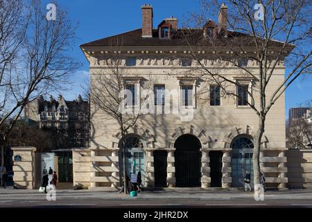 France, Ile de France, Paris 14th arrondissement, place Denfert Rochereau (Rol Tanguy), musée de la libération de Paris, musée du général Leclerc, musée Jean Moulin, pavillon d'octroi de Claude-Nicolas Ledoux, Banque D'Images