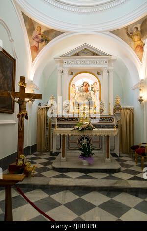 Eglise de Sainte-Sophie, Ana Capri, Ile de Capri, Italie, Europe Banque D'Images