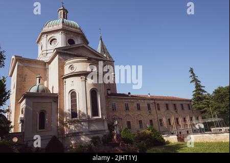 Italie, Luglio 2022: Vue de la particularité de Predappio dans la province de Forli Cesena Banque D'Images