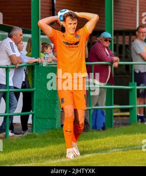 Dundela vs Ballymena United (pré-saison amicale) Wilgar Park, Belfast - 19/07/22 Banque D'Images