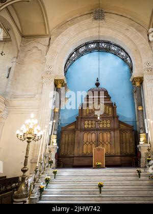 La Grande Synagogue, Bordeaux, France Banque D'Images