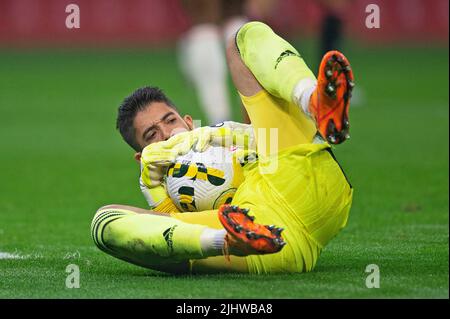 Porto Alegre, Brésil. 20th juillet 2022. Daniel do Internacional, pendant le match entre Internacional et Sao Paulo, pour la ronde 18th du Campeonato Brasileiro Serie A 2022, à l'Estadio Beira-Rio, ce mercredi, 20. 30761 (Max Peixoto/SPP) crédit: SPP Sport Press photo. /Alamy Live News Banque D'Images