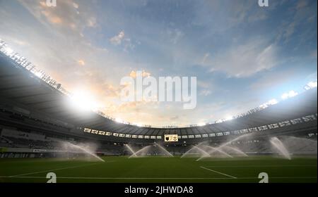 Stade Ajinomoto, Tokyo, Japon. 20th juillet 2022. Vue générale, 20 JUILLET 2022 - football : la coupe de l'Empereur 102nd All Japan football Championship 4th Rouund entre Tokyo Verdy 2-1 Jubilo Iwata au stade Ajinomoto, Tokyo, Japon. Credit: SportsPressJP/AFLO/Alay Live News Banque D'Images