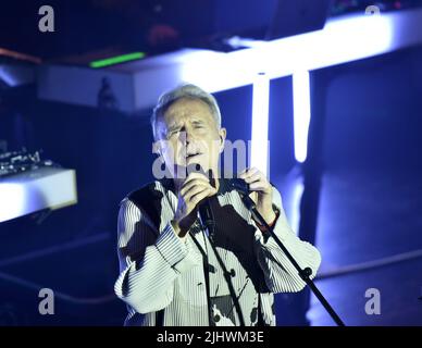 20 juillet 2022, Norfolk, Virginie, É.-U.: HOWARD JONES apporte une nouvelle vague à la Norva à Norfolk, Virginie le 20 juillet 2022..ÉJeff Moore (image de crédit: © Jeff Moore/ZUMA Press Wire) Banque D'Images