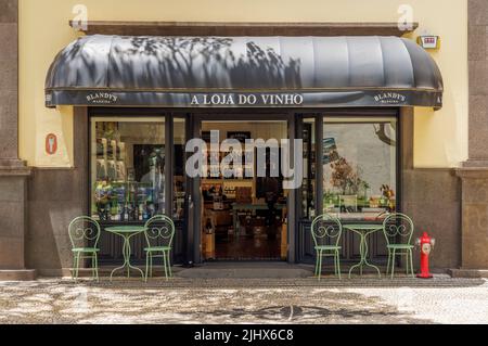 Blandy's Wine Lodge, Funchal, Madeira, Portugal Banque D'Images