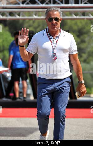 Le Castellet, France. 21st juillet 2022. Jean Alesi (FRA). Grand Prix de France, jeudi 21st juillet 2022. Paul Ricard, France. Credit: James Moy/Alamy Live News Credit: James Moy/Alamy Live News Banque D'Images