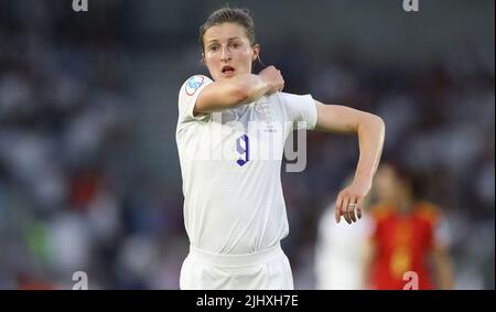 Brighton et Hove, Angleterre, le 20th juillet 2022. Ellen White, d'Angleterre, lors du championnat d'Europe des femmes de l'UEFA 2022 au stade AMEX, Brighton et Hove. Le crédit photo devrait se lire: Paul Terry / Sportimage Banque D'Images