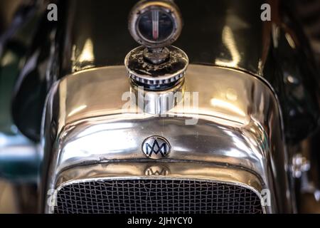 A 1922 Aston Martin « Green Pea ». 21.07.2022. Championnat du monde de Formule 1, Rd 12, Grand Prix de France, Paul Ricard, France, Journée de préparation. Le crédit photo doit être lu : images XPB/Press Association. Banque D'Images