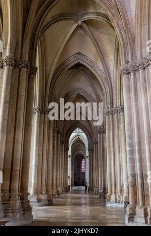 Intérieur de la cathédrale Saint-Pierre Saint-Paul de Troyes dans la vieille ville médiévale de Troyes Grand est, dans le nord-est de la France Banque D'Images