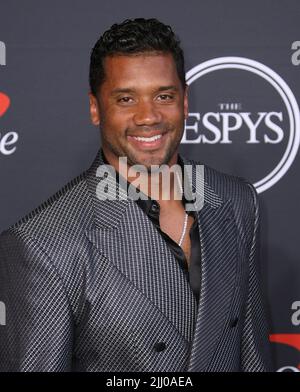 Hollywood, États-Unis. 20th juillet 2022. Russell Wilson assiste aux 2022 ESPs au Dolby Theatre on 20 juillet 2022 à Hollywood, en Californie. Photo: Crash/imageSPACE crédit: Imagespace/Alamy Live News Banque D'Images