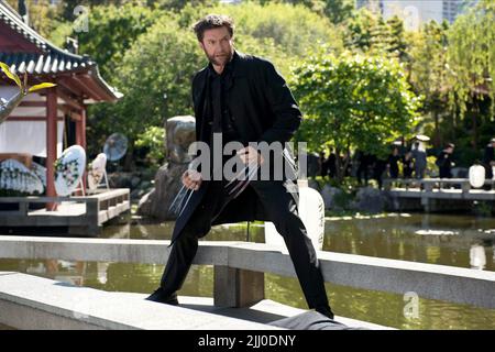 HUGH JACKMAN, LE WOLVERINE, 2013 Banque D'Images