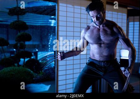 HUGH JACKMAN, LE WOLVERINE, 2013 Banque D'Images