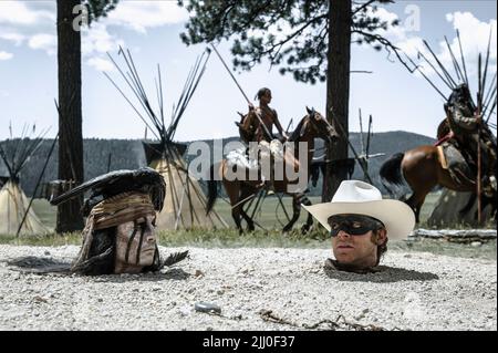 DEPP,marteau, le Lone Ranger, 2013 Banque D'Images