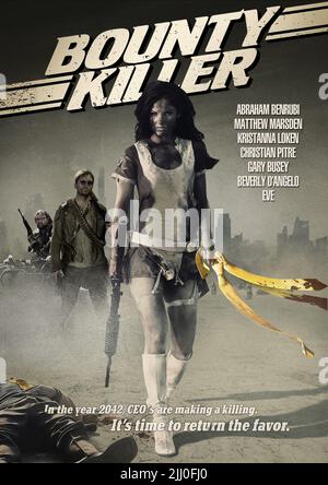 CHRISTIAN PITRE AFFICHE, BOUNTY KILLER, 2013 Banque D'Images