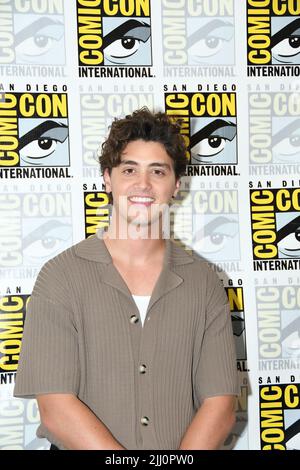 Antionio Cipriano arrivée à la photocall Disney pour "bord du Trésor national de l'histoire" au Hilton Bayfront à San Diego International Comic-con Banque D'Images