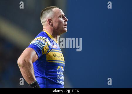 Leeds, Angleterre - 21st juillet 2022 - James Donaldson (25) de Leeds Rhinos. Rugby League Betfred Super League Leeds Rhinos vs Wigan Warriors au Headingley Stadium, Leeds, Royaume-Uni Banque D'Images