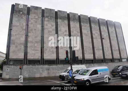 Copenhague /Danemark/22 juillet 2022/ Banque du Danemark ou banque nationale du Danemark sur havngade dans la capitale danoise Copenhague. (Photo..Francis Dean/Dean photos. Banque D'Images