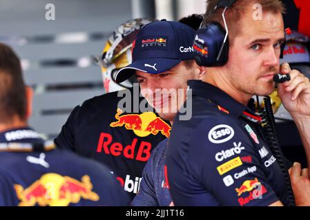 Le Castellet, France. 22nd juillet 2022. Max Verstappen (NLD) Red Bull Racing. 22.07.2022. Championnat du monde de Formule 1, Rd 12, Grand Prix de France, Paul Ricard, France, Journée d'entraînement. Le crédit photo devrait se lire: XPB/Alamy Live News Banque D'Images