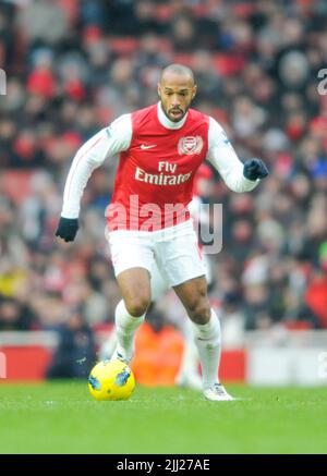 Arsenal - Thierry Henry Banque D'Images