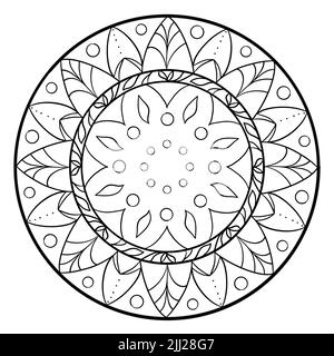 Mandalas motif géométrique, Mandala chaud, Rainbow Flower of Life avec Lotus, Flower of Life in Lotus Banque D'Images