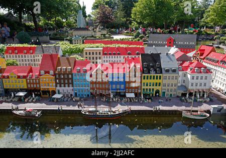 Legoland, Billund, Danemark. Banque D'Images