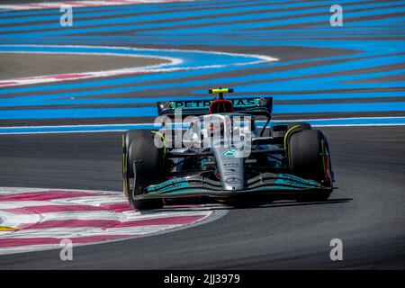 Le Castellet, France, 22nd juillet 2022, Nyck de Vries participant à la pratique, ronde 12 du championnat de Formule 1 2022. Crédit : Michael Potts/Alay Live News Banque D'Images