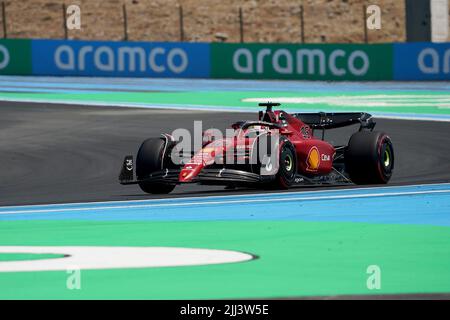 Le Castellet, France. 22nd juillet 2022. 22.07.2022, circuit Paul Ricard, le Castellet, FORMULE 1 LENOVO GRAND PRIX DE FRANCE 2021&#XA; , im Bild&#XA;Charles Leclerc (MCO), Scuderia Ferrari crédit: Live Media Publishing Group/Alay Live News Banque D'Images