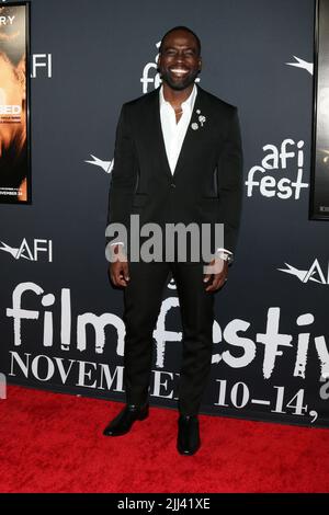 AFI Fest - première meurtrisée au TCL Chinese Theatre IMAX on 13 novembre 2021 à Los Angeles, CA avec: Shamier Anderson où: Los Angeles, Californie, États-Unis quand: 14 nov 2021 crédit: Nicky Nelson/WENN Banque D'Images