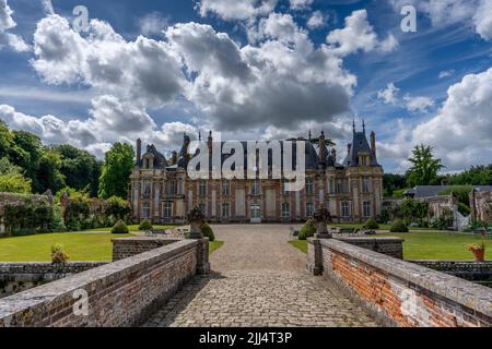 Château de Miromesnil (France) Banque D'Images