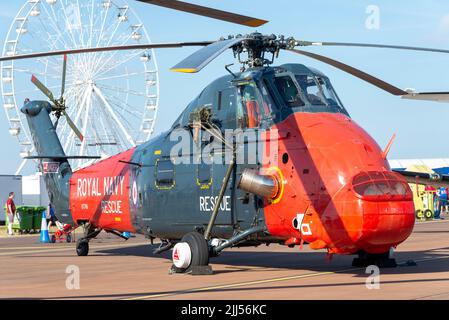 Westland Wessex HU.5 XT761 des hélicoptères historiques au Royal International Air Tattoo, salon RIAT, RAF Fairford, Gloucestershire, Royaume-Uni Banque D'Images