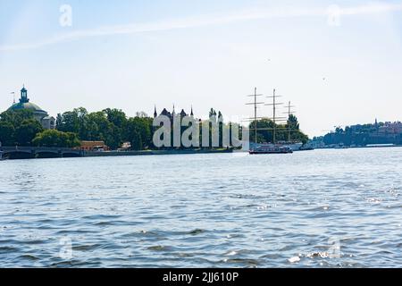 Estocolmo (en sueco Stockholm) es la capitale y Ciudad más grande de Suecia, Banque D'Images