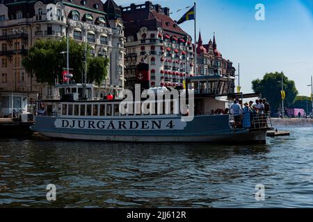 Estocolmo (en sueco Stockholm) es la capitale y Ciudad más grande de Suecia, Banque D'Images