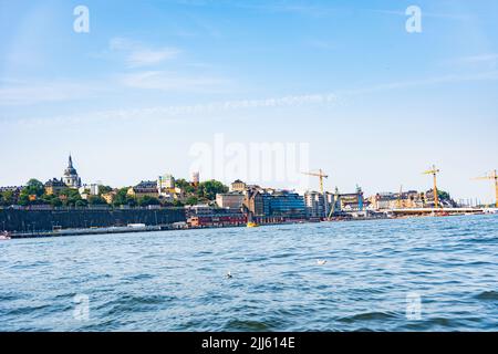 Estocolmo (en sueco Stockholm) es la capitale y Ciudad más grande de Suecia, Banque D'Images