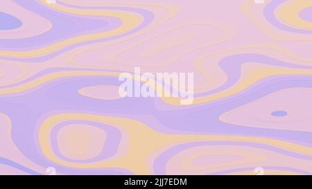 3D rendu. Texture marbre rose liquide. Peinture, mélange de peinture, tendance rouge, bleu, jaune-vert, orange, violet, rétro, abstrait, design psychédélique. Surface acrylique peinte à la main Banque D'Images