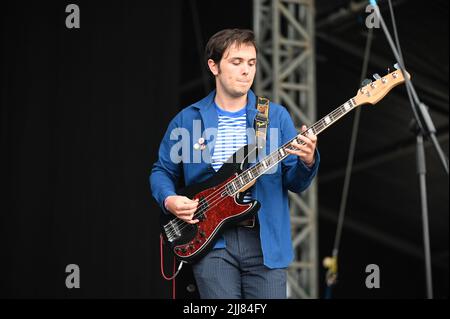 23 juillet 2022, Sheffield, Yorkshire du Sud, U.K: Pixy en train de jouer au Festival de tramlines , Royaume-Uni , 23.07.2022 (Credit image: © Robin Burns/ZUMA Press Wire) Banque D'Images