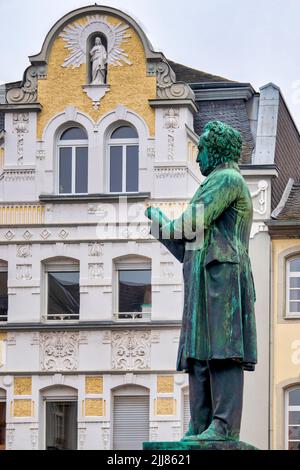 Le Mémorial Johannes Müller, Koblenz, Allemagne Banque D'Images