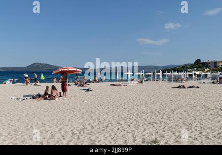 Spiaggia Bados, Nähe Olbia, plage, Strand, Sardinien, Mittelmeer, Italie, Europa, Banque D'Images