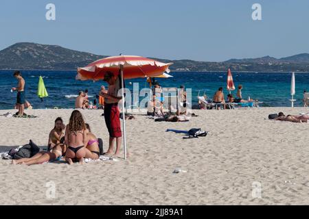 Spiaggia Bados, Nähe Olbia, plage, Strand, Sardinien, Mittelmeer, Italie, Europa, Banque D'Images