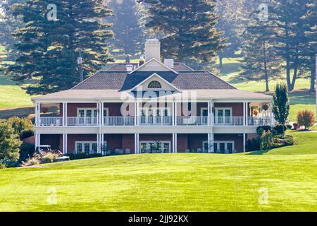 Lewisburg West Virginia, Appalachian Appalachia Allegheny Mountains, Club Elks Club public Golf course clubhouse, golf sites d'intérêt scène dans une photo Banque D'Images