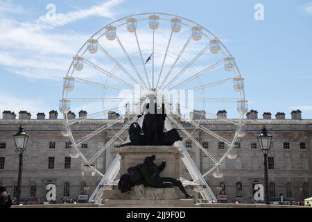 Ferris Wheel, This Bright Land, Somerset House, août 1-29 Banque D'Images