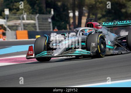 24.07.2022, circuit Paul Ricard, le Castellet, FORMULE 1 LENOVO GRAND PRIX DE FRANCE 2022, im Bild George Russell (GBR), Mercedes-AMG Petronas Formula One Team Banque D'Images