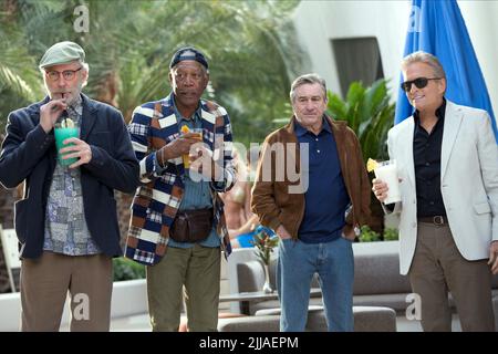 KLINE,FREEMAN,NIRO,DOUGLAS, LAST VEGAS, 2013 Banque D'Images