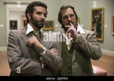 COOPER, BALE, AMERICAN HUSTLE, 2013 Banque D'Images