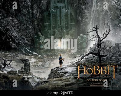 MARTIN FREEMAN POSTER, LE HOBBIT : la désolation de SMAUG, 2013 Banque D'Images