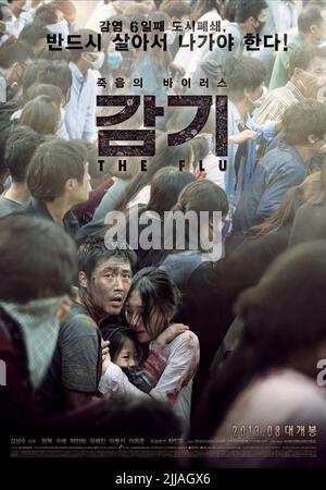 HYUK JANG, MIN-AH PARK, SOO AE AFFICHE, grippe, 2013 Banque D'Images