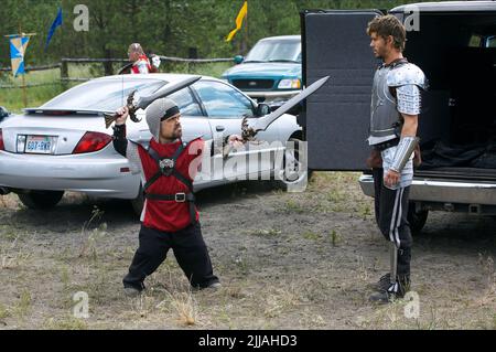 PETER DINKLAGE, RYAN KWANTEN, KNIGHTS OF BADASSDOM, 2013 Banque D'Images